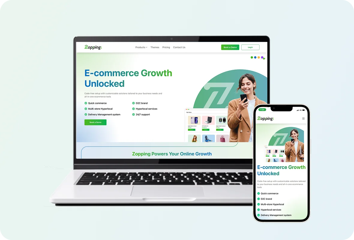 E-Commerce Platform for SMEs, Large Enterprises (Zopping)