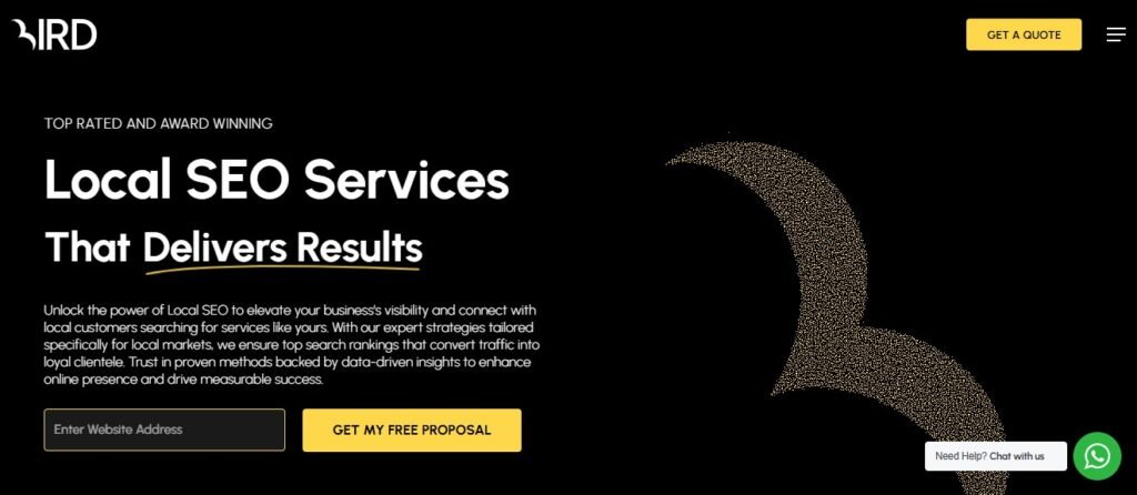 birdmarketing homepage