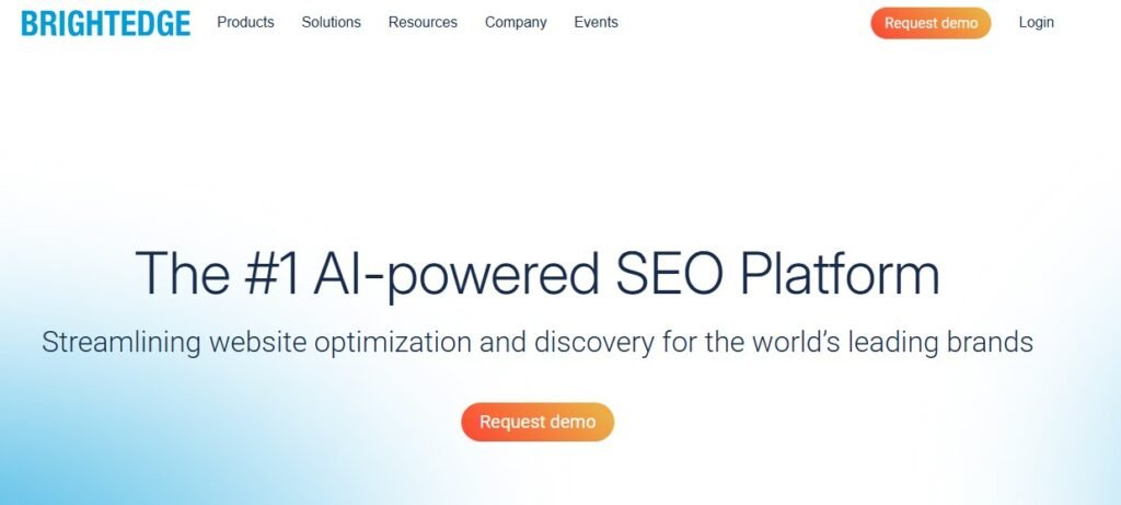 Brightedge SEO tool