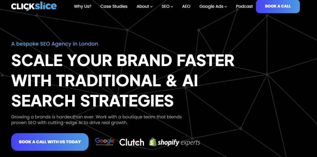 Click Slice homepage