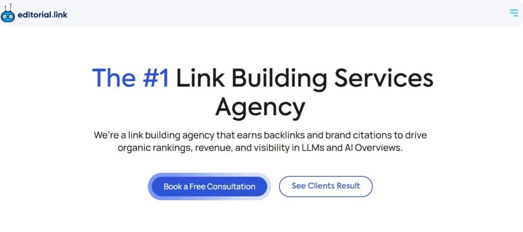 editorial.link homepage