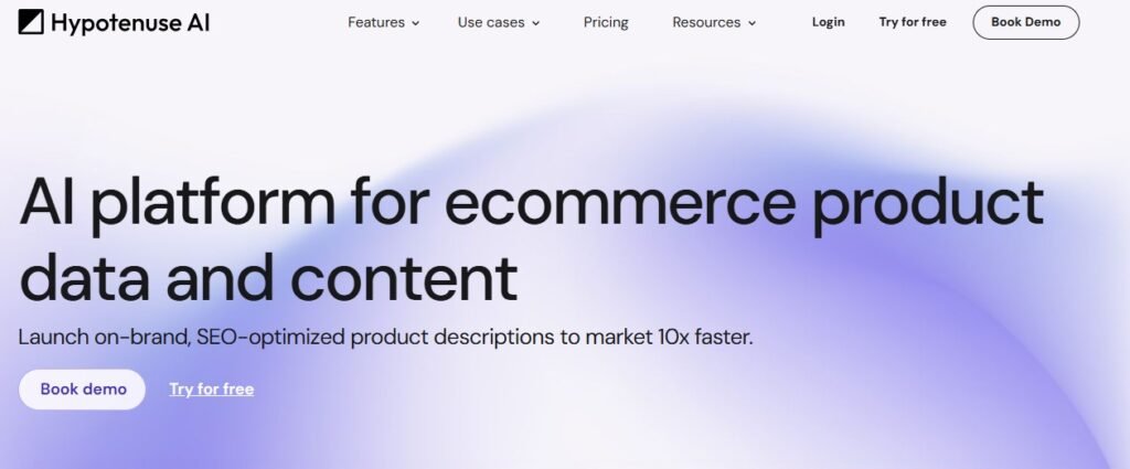 hypotenuse  ai homepage