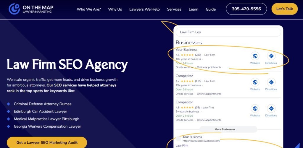 On the map SEO