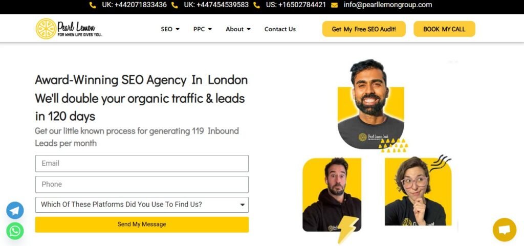 Pearl Lemon Homepage