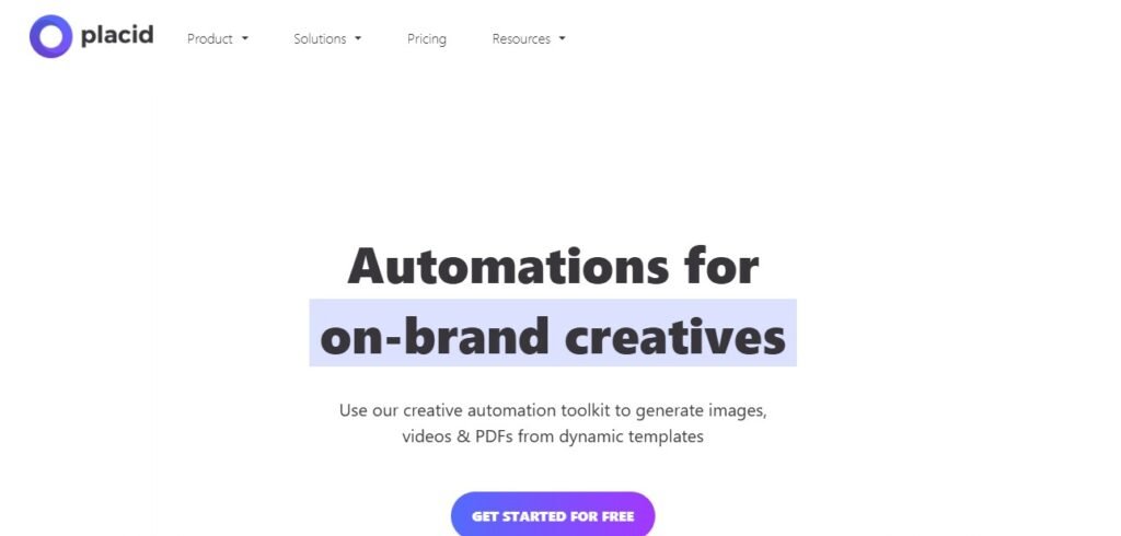 placid homepage