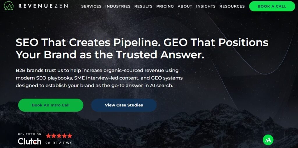 Revenuezen homepage