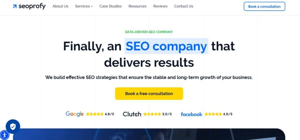 seoprofy homepage