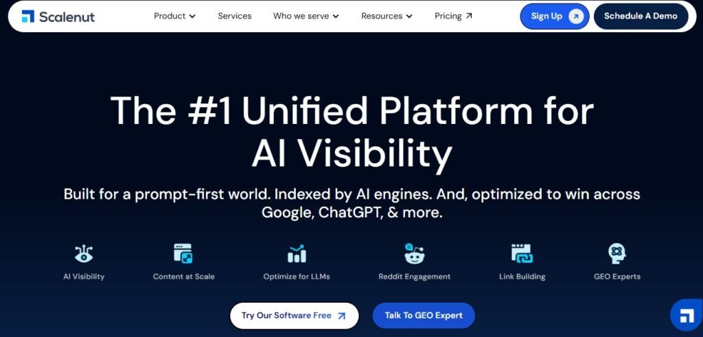 scalenut homepage