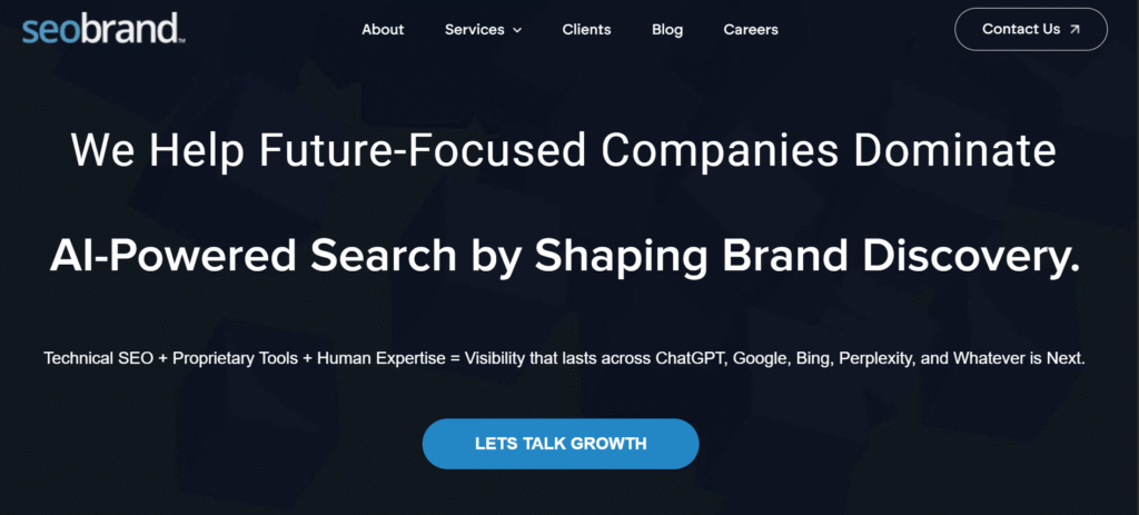 seobrand homepage
