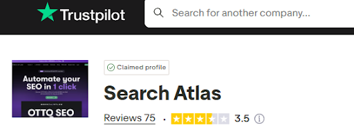 Search Atlas trust pilot