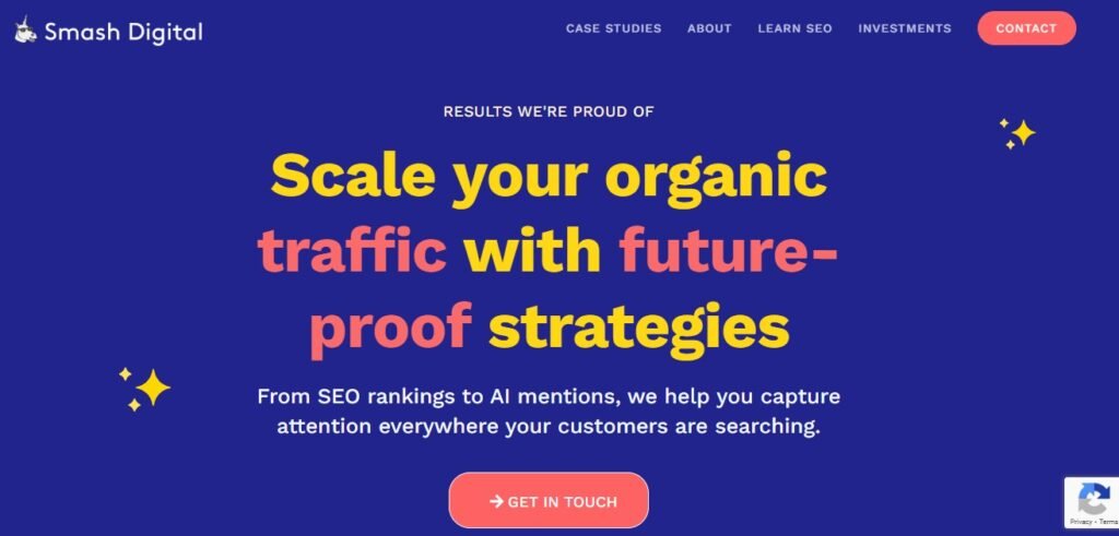 smash digital homepage