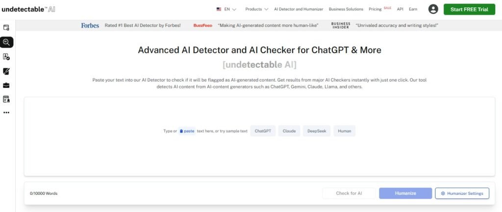 undetectable homepage