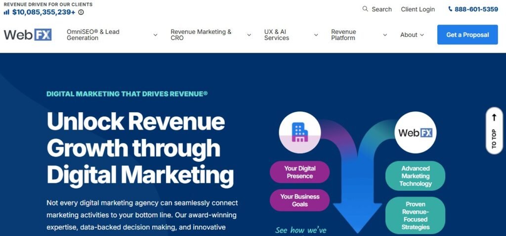 webfx homepage