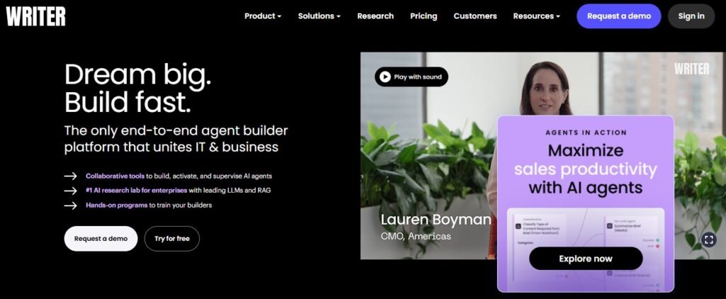 Writer Home Page