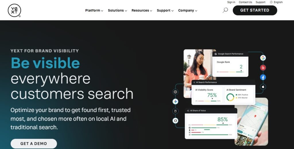 yext homepage